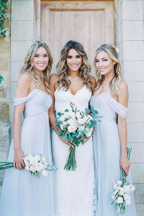 Beautiful Bridesmaid Dresses,Chiffon Bridesmaid Dress.Light Blue Bridesmaid Dresses,Sexy Bridesmaid Dress,A Line Bridesmaid Gown,Long Bridesmaid Dresses,Cheap Bridesmaid Dresses