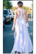 Affordable See Through Appliques Slit Prom Dress For Teen,Graduation Party Dresses DM734